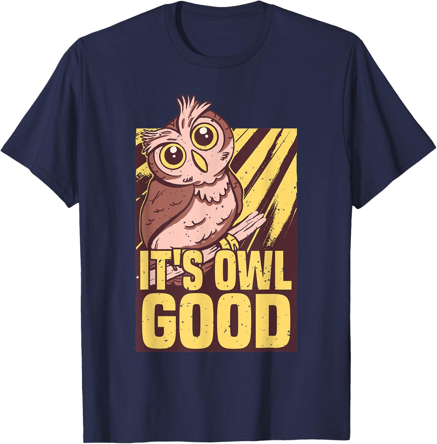 It's Owl Good Owl Lover T-Shirt - T-Shirt | Navy