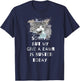 Sorry...but my give a damn is busted today T-Shirt - T-Shirt | Navy