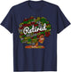 Retired African American Woman With Afro Retirement T-Shirt - T-Shirt | Navy
