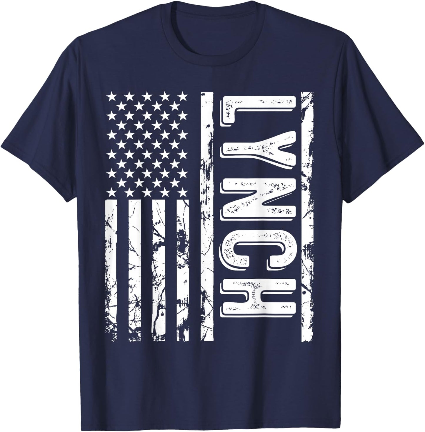 Lynch Last Name Funny Surname Team Lynch Family Reunion T-Shirt - T-Shirt | Navy