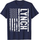 Lynch Last Name Funny Surname Team Lynch Family Reunion T-Shirt - T-Shirt | Navy