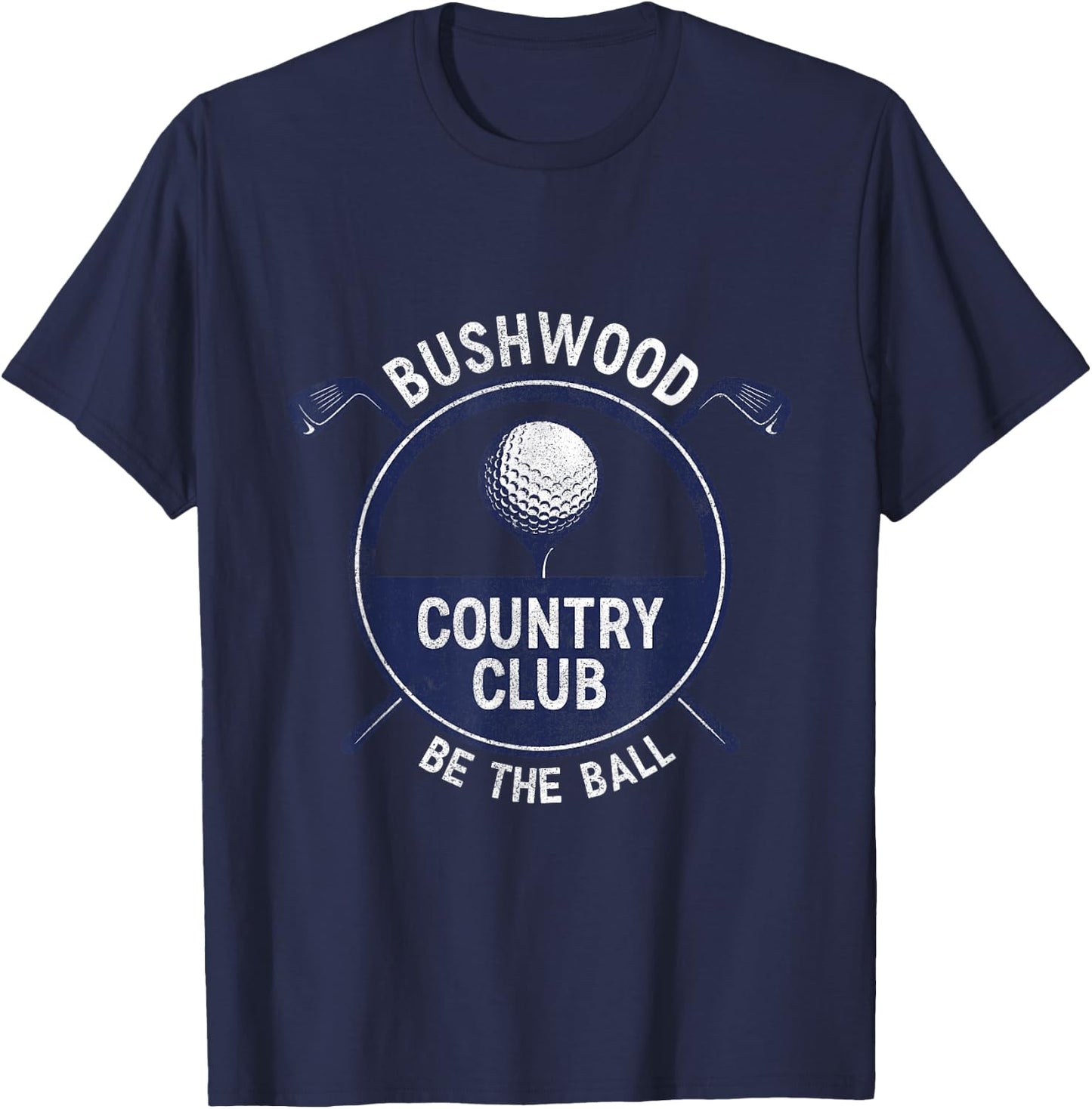BUSHWOOD COUNTRY CLUB men's golf sport T-Shirt - T-Shirt | Navy