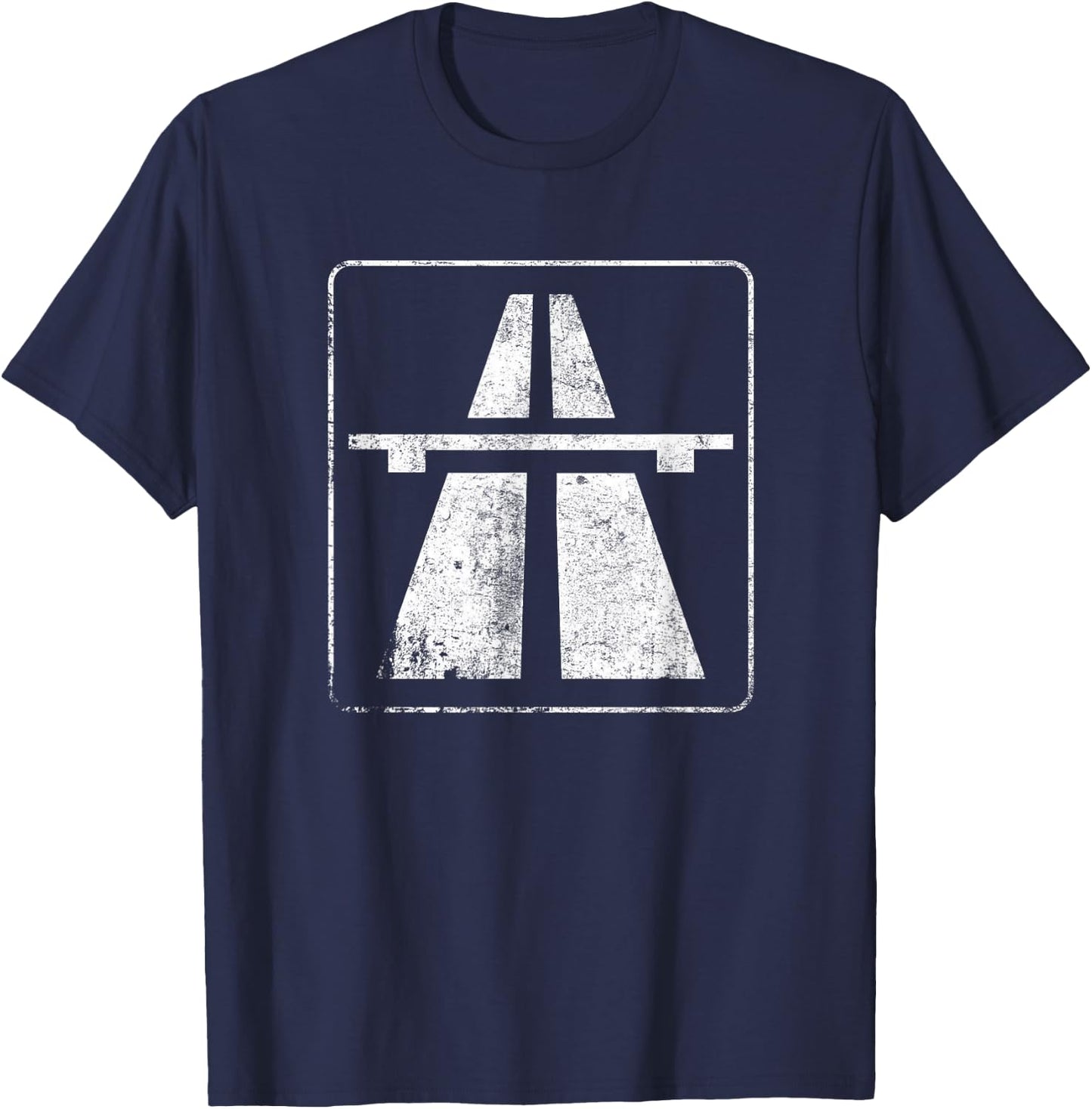 German Autobahn Car Racing Racing Tuning T-Shirt - T-Shirt | Navy
