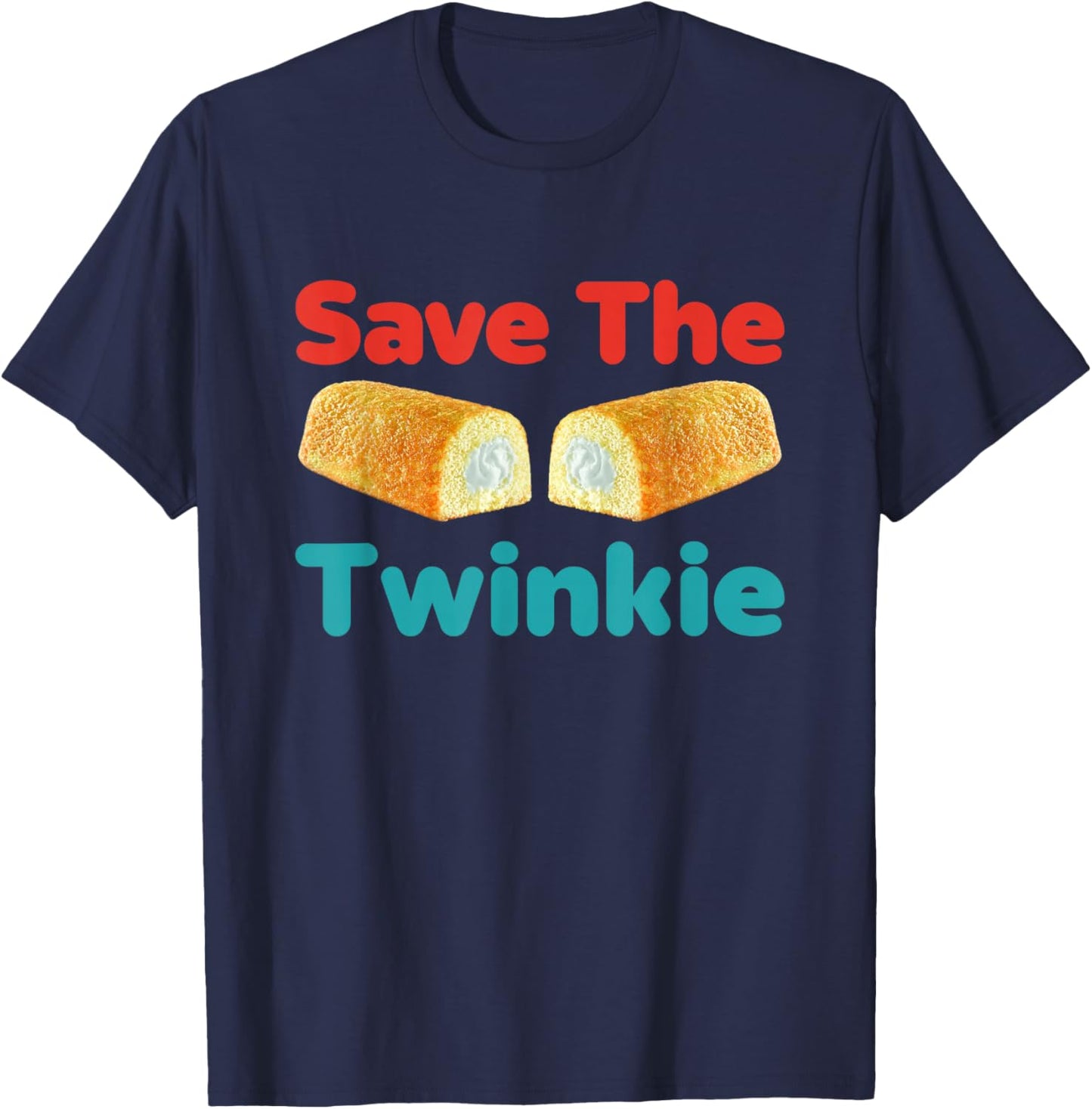 Save The Twinkie Funny T-Shirt - T-Shirt | Navy