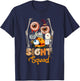 Optometrist Halloween Sight Squad Witch Pumpkin Optician T-Shirt - T-Shirt | Navy
