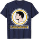 Caucasians Funny Vintage Caucasians Pride T-Shirt - T-Shirt | Navy
