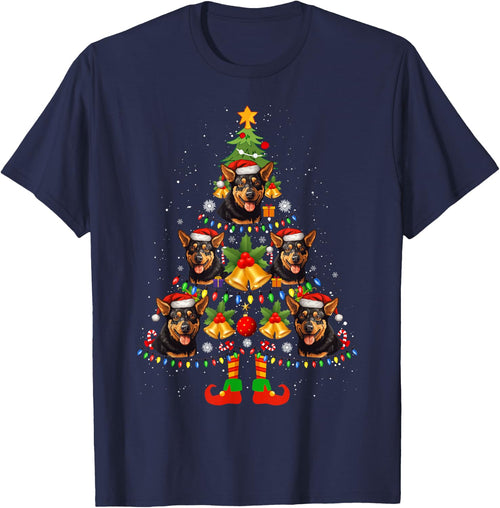 Lancashire Heeler Christmas Tree Gifts Funny Xmas Dog Lover Men Women