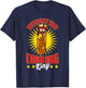 Funny Respect the Corn Dog King Food Hot Dog Corndog Lover Men Women Girls Kids T-Shirt - T-Shirt | Navy