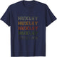 Love Heart Huxley Grunge/Vintage Style Black Huxley T-Shirt - T-Shirt | Navy
