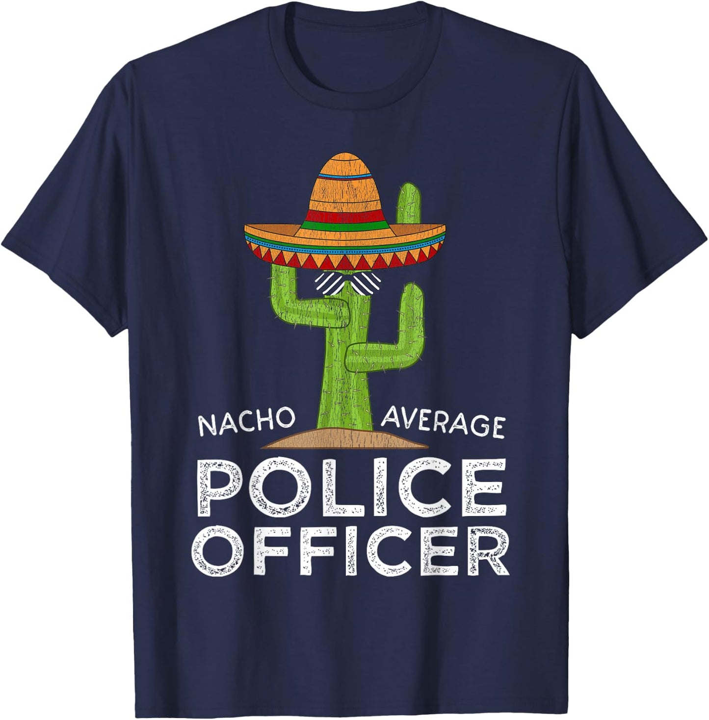 Funny Cop Law Enforcement Police Officer T-Shirt - T-Shirt | Navy