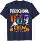 Preschool Boo Crew Teacher Student Funny Halloween Costume Men Women Kids T-Shirt - T-Shirt | Navy