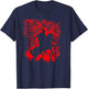 Skanderbeg Albania and Kosovo flag for proud Albanians T-Shirt - T-Shirt | Navy