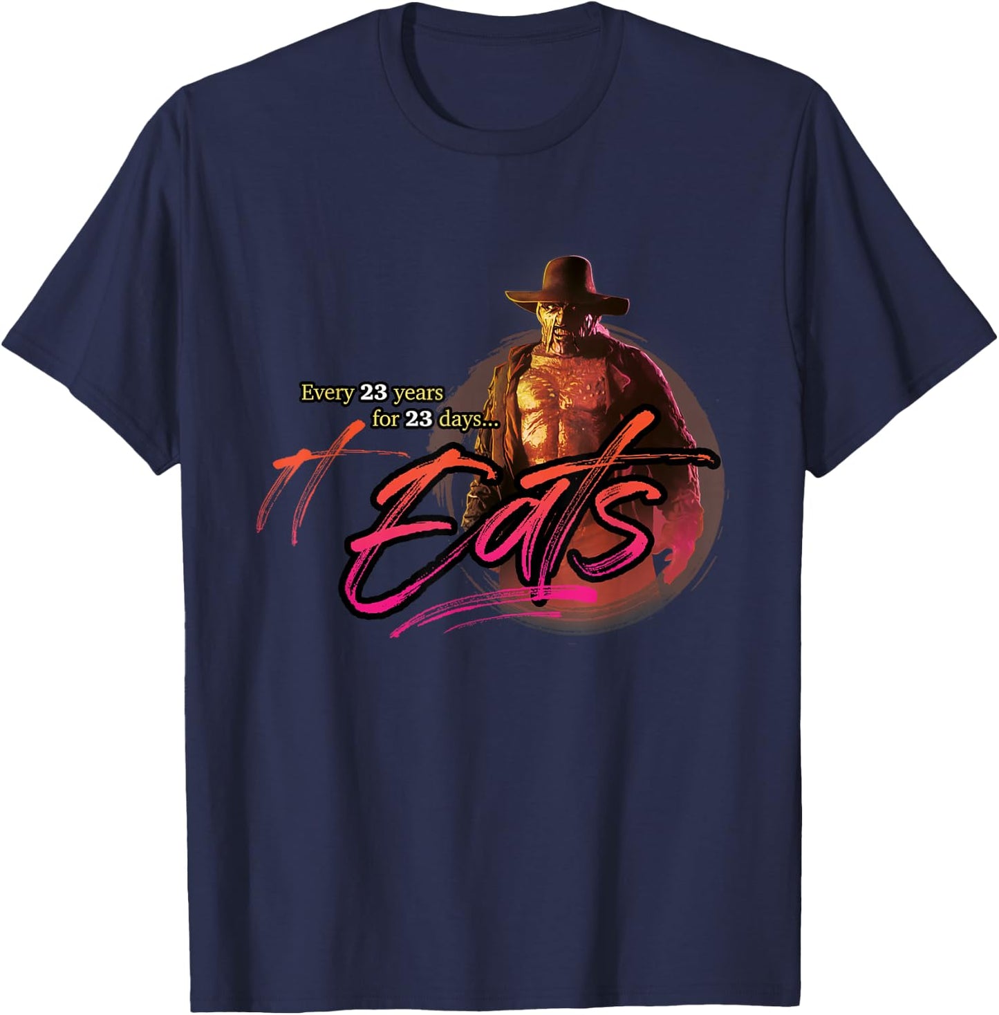 Jeepers Creepers Every 23 Years T-Shirt - T-Shirt | Navy