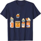 Pumpkin Spice Propofol Ativan Versed Haldol Nurse Halloween T-Shirt - T-Shirt | Navy