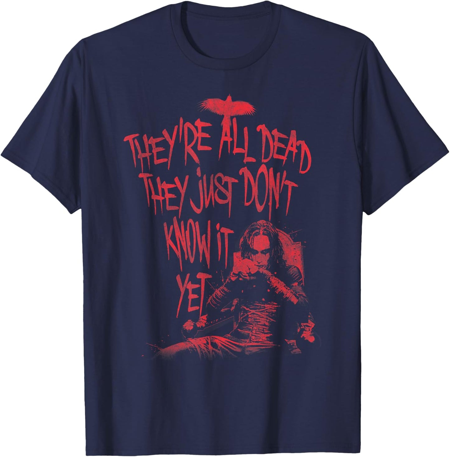 The Crow – They're All Dead T-Shirt - T-Shirt | Navy