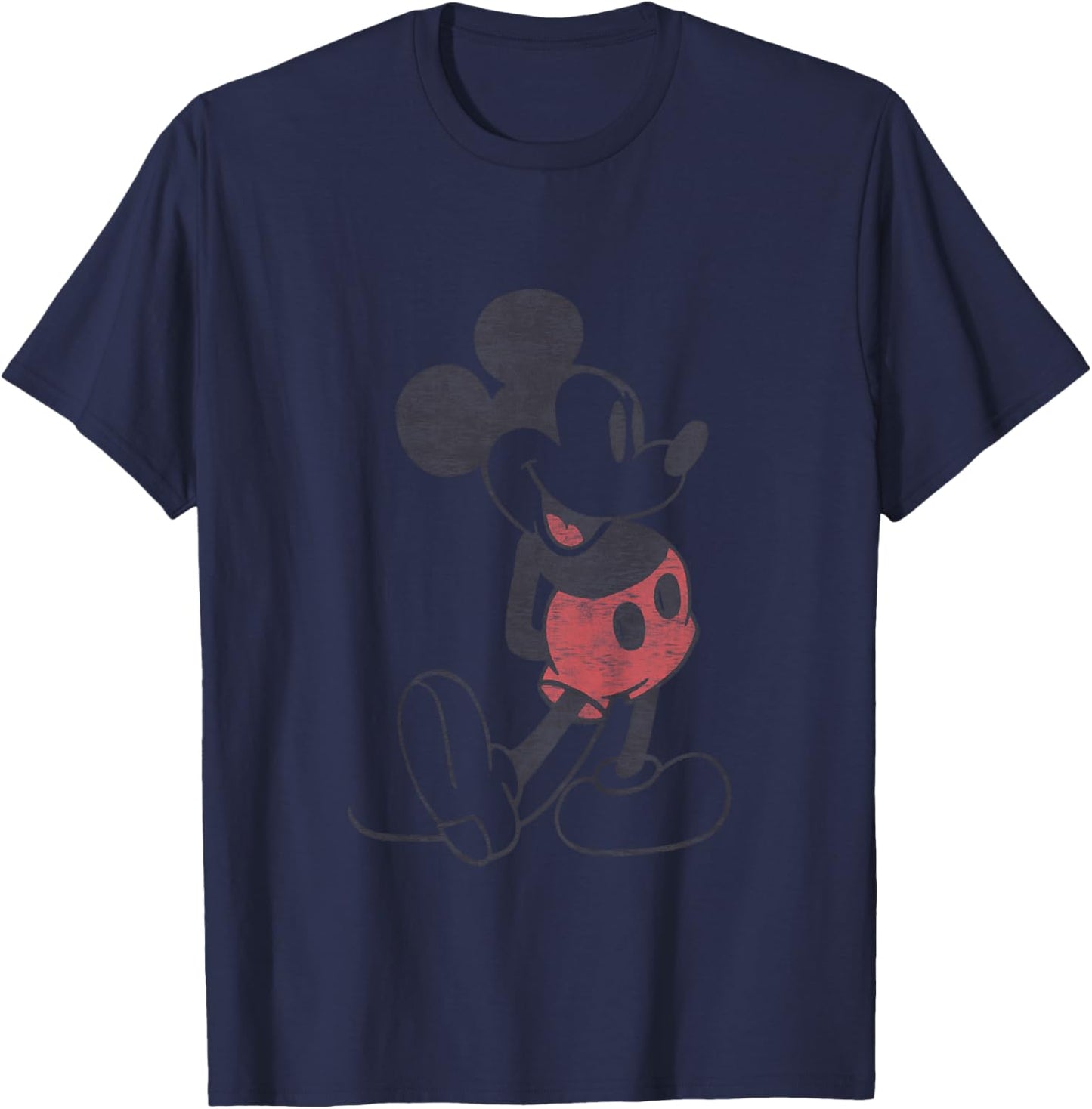 Kids Disney Mickey and Friends Classic Mickey Vintage Toddler T-Shirt - T-Shirt | Navy