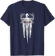 Marvel Werewolf by Night Man-Thing Illustrated Disney+ T-Shirt - T-Shirt | Navy