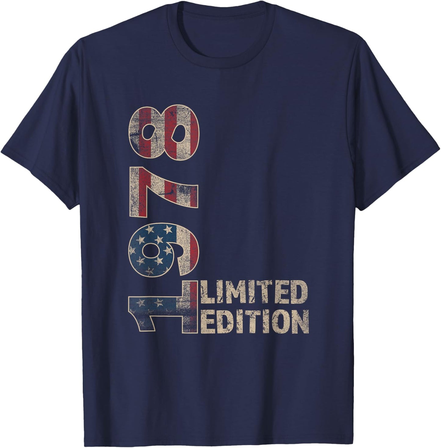 47th Birthday Gift men Vintage born 1978 turning 47 Year Old T-Shirt - T-Shirt | Navy