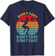 " Don't Fart Funny Fitness Gym Workout Weights Squat" T-Shirt - T-Shirt | Navy