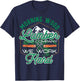 Retro Morning Wood Lumber Company Camping Woodman T-Shirt - T-Shirt | Navy