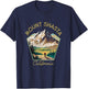 Mount Shasta Retro Clothing - Mount Shasta Souvenir T-Shirt - T-Shirt | Navy