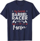 My Favorite Barrel Racer Calls Me Mom Barrel Racing Mom T-Shirt - T-Shirt | Navy