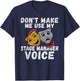 Dont make me use my Stage Manager Voice Theater T-Shirt - T-Shirt | Navy