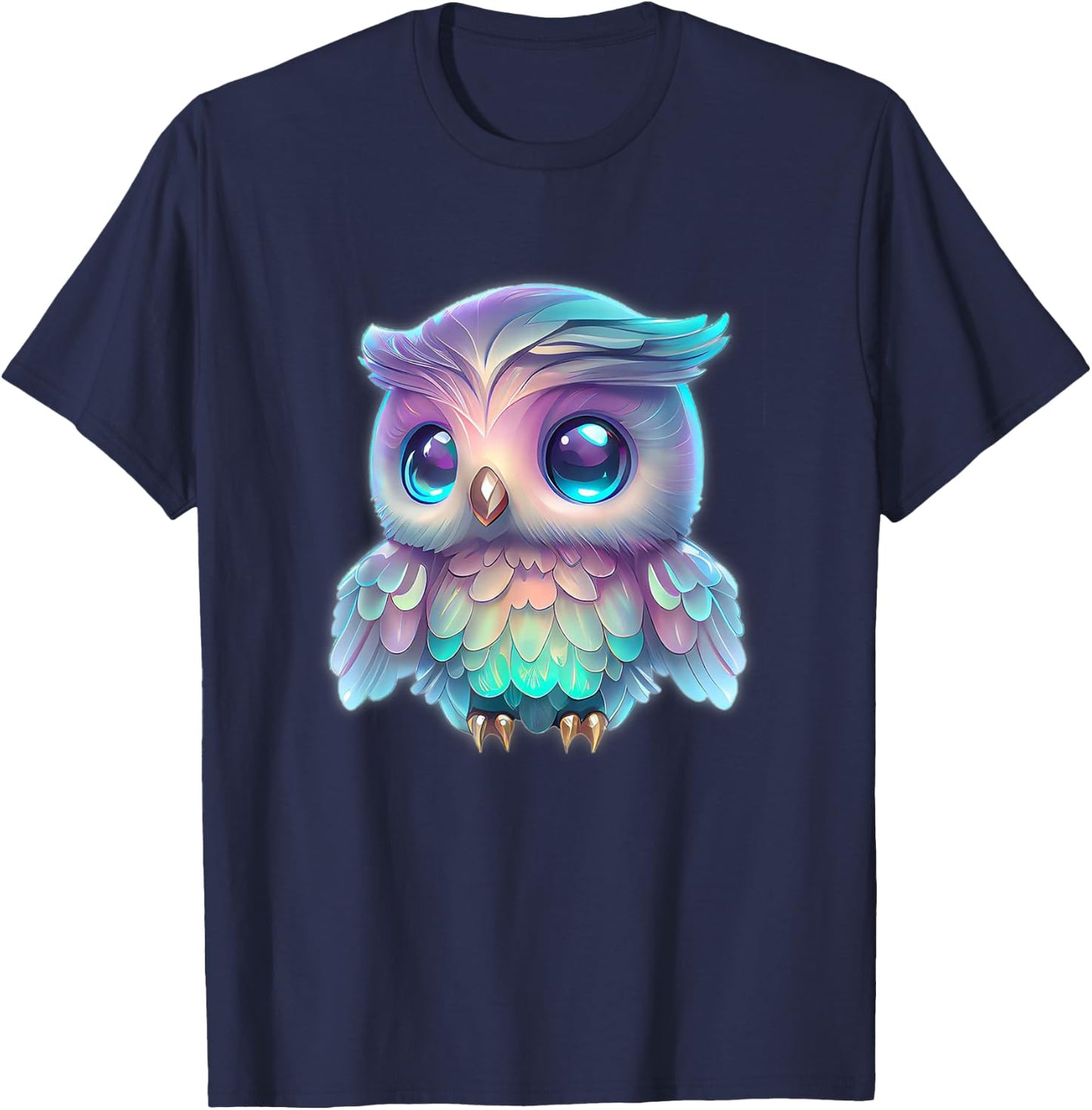 Owl shirt for , owl shirt , owl for boys T-Shirt - T-Shirt | Navy