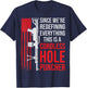 We're Redefining Everything This Is A Cordless Hole Puncher T-Shirt - T-Shirt | Navy