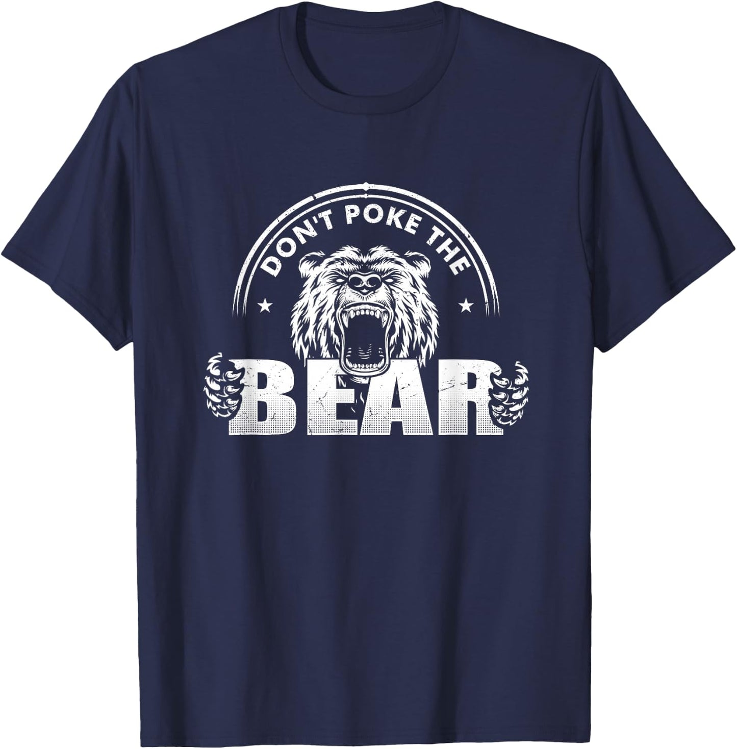 Do Not Poke The Bear Protector Mama Bear For Mother's Day T-Shirt - T-Shirt | Navy