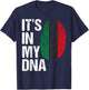 It's My DNA Pride African American Flag Black Liberation T-Shirt - T-Shirt | Navy