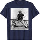 Three Stooges – Tackling Curly T-Shirt - T-Shirt | Navy