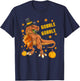 Gobble Dinosaur T Rex Wearing Turkey Costume Thanksgiving T-Shirt - T-Shirt | Navy