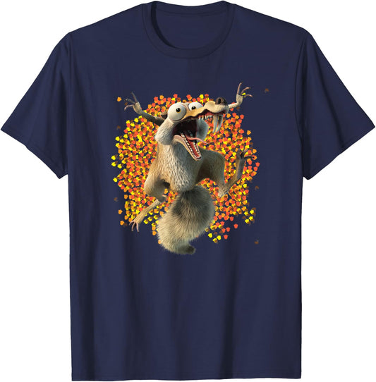 20th Century Fox Ice Age Scrat Acorn Avalanche T-Shirt - T-Shirt | Navy