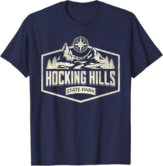Hocking Hills T-Shirt - T-Shirt | Navy