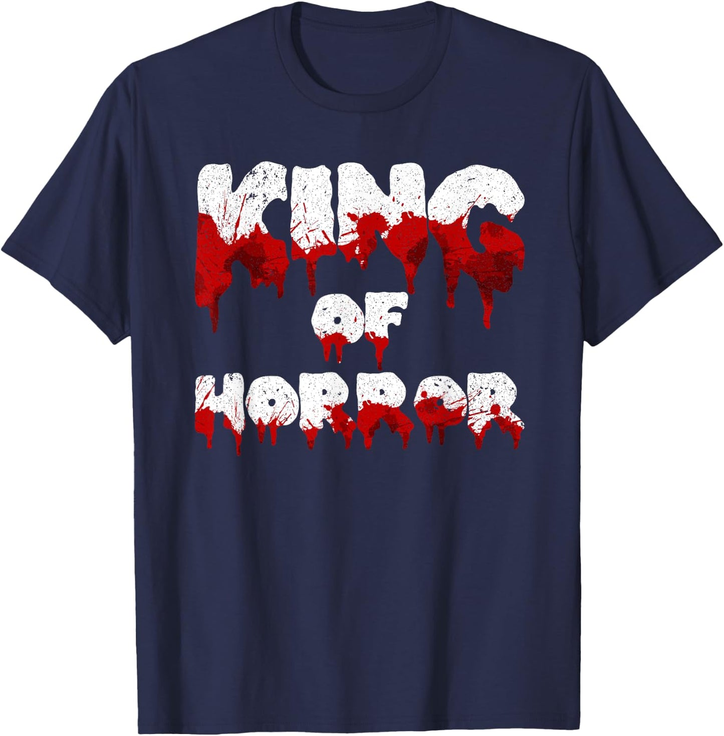 Cool Horror Movie Boys Scary Halloween Horror Lovers T-Shirt - T-Shirt | Navy