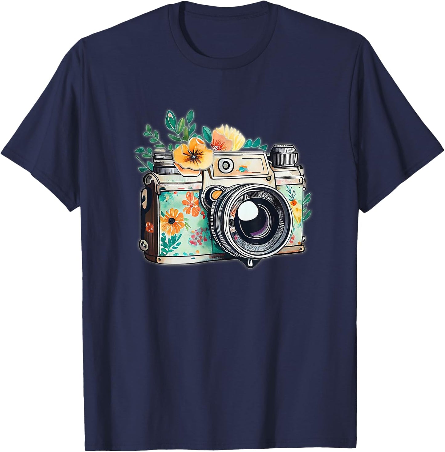 Photography men, Camera girls, Photographer girls kids T-Shirt - T-Shirt | Navy