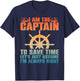 Cool Boat Captain Women Boating Pontoon Boat Owner T-Shirt - T-Shirt | Navy