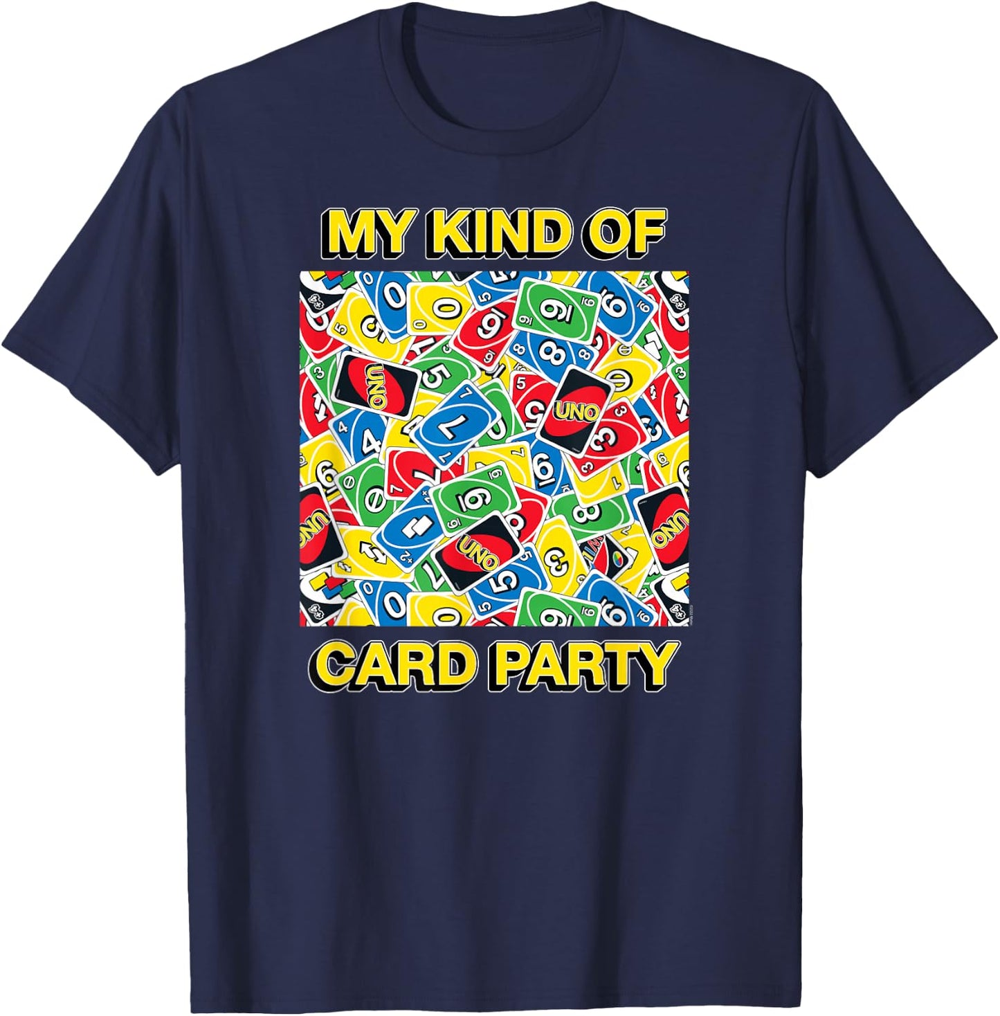 UNO - My Kind Of Card Party T-Shirt - T-Shirt | Navy
