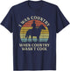 I Was Country When Country Wasn't Cool Cowboy Horseback T-Shirt - T-Shirt | Navy