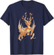 Fall Dragon Leaves Autumn Dragon Lover T-Shirt - T-Shirt | Navy