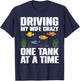 Cute Aquarium Art for Husband Men Fishbowl Fish Tank Lover T-Shirt - T-Shirt | Navy