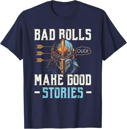 RPG Gaming Role Playing D20 Tabletop Games Funny RPG Gamer T-Shirt - T-Shirt | Navy