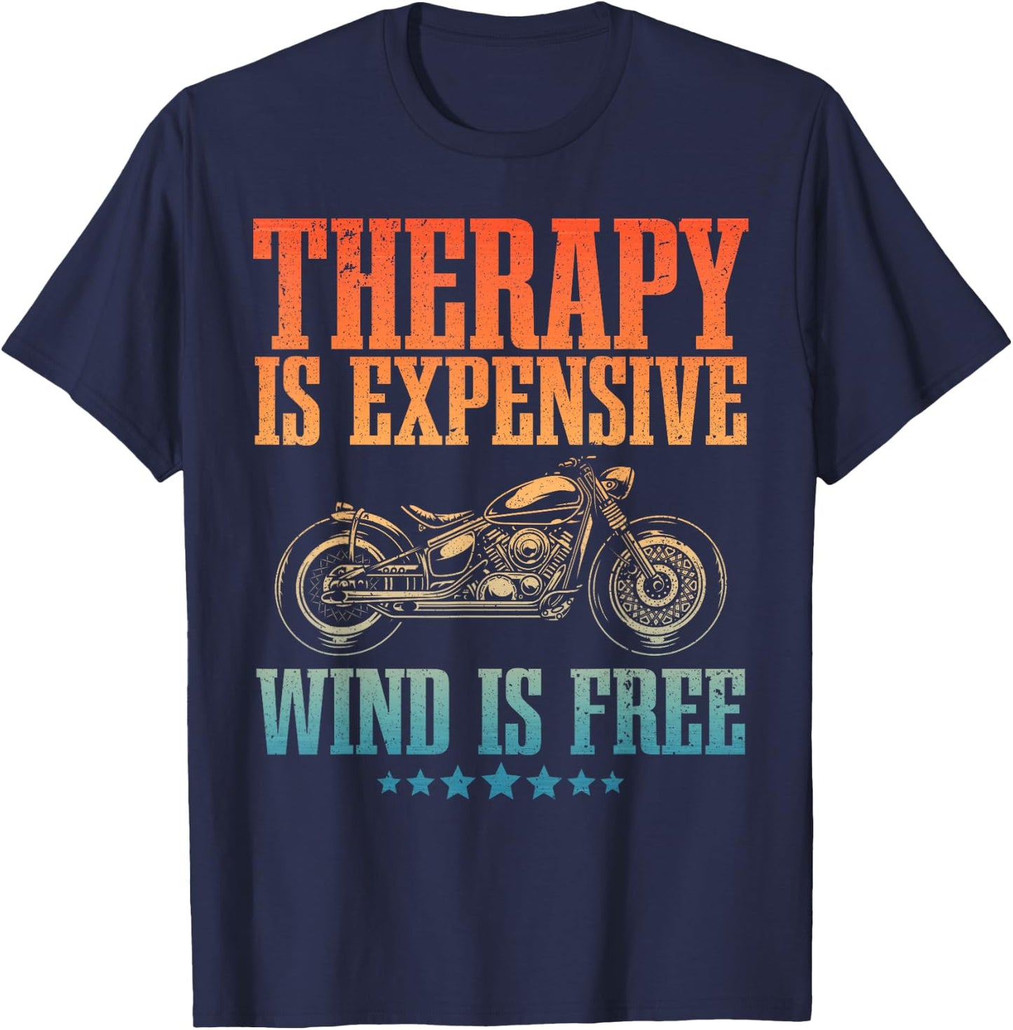 Cool Motorcycle Women Motorcycle Lovers Bike Rider T-Shirt - T-Shirt | Navy