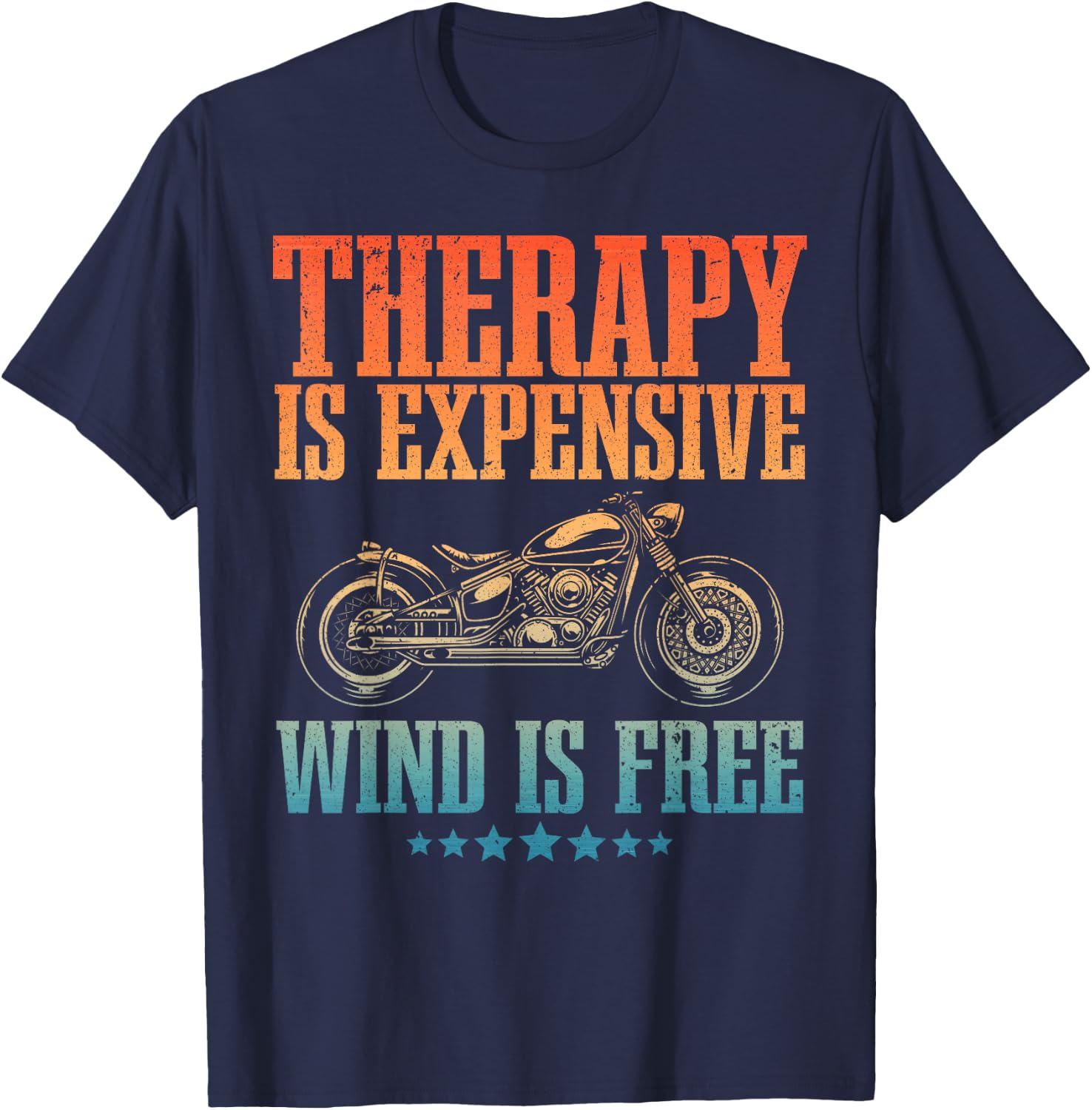 Cool Motorcycle Women Motorcycle Lovers Bike Rider T-Shirt - T-Shirt | Navy
