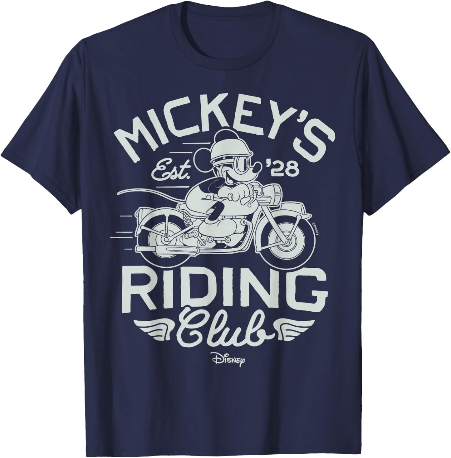 Disney - Mickey's Riding Club T-Shirt - T-Shirt | Navy