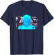 Toonami T.O.M. Blue Schematic Screen Grab T-Shirt - T-Shirt | Navy