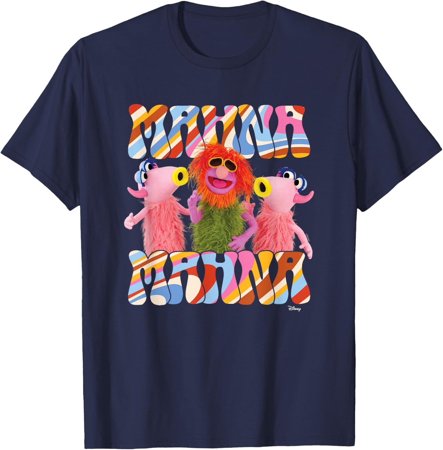 The Muppets - Mahna Mahna T-Shirt - T-Shirt | Navy