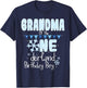 Grandma Of The Winter Onederland Birthday Boy 1 Winter Party T-Shirt - T-Shirt | Navy