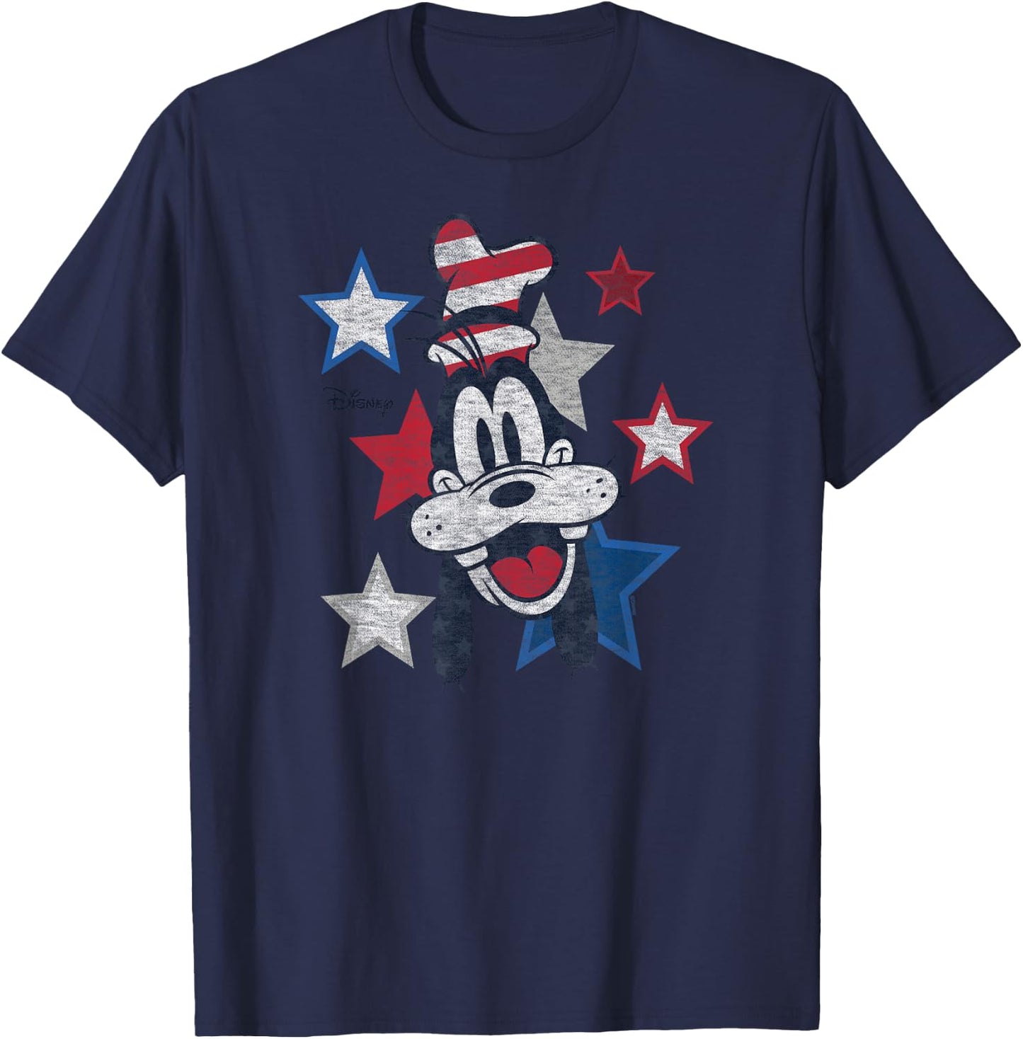 Disney - Americana Goofy T-Shirt - T-Shirt | Navy